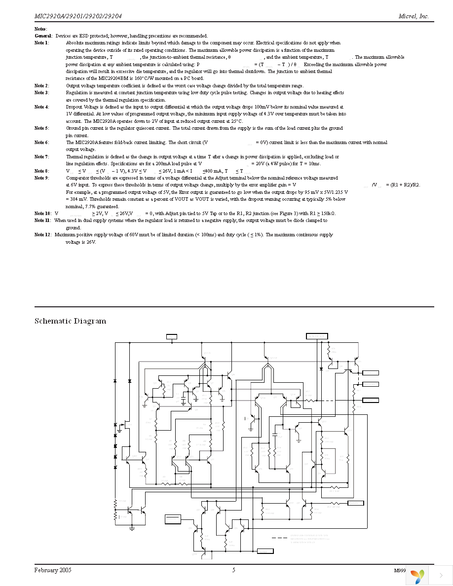 MIC2920A-3.3WS TR Page 5